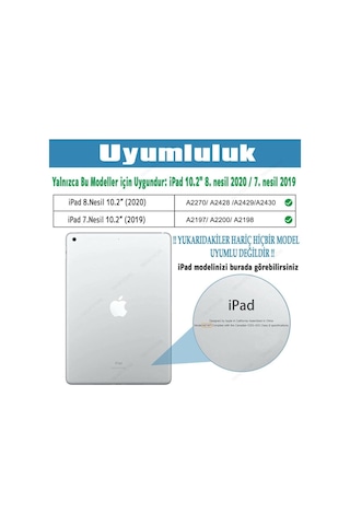 Apple Uyumlu iPad 10.2 Inç 7.8.9. Nesil Paper-like Ekran Koruyucu Kağıt Hissiyatlı Kırılmaz Cam Kılıf