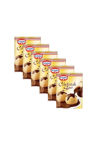 Dr. Oetker Çikolatalı Sos 6 x 123 G