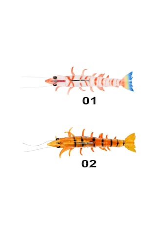 Ryuji Real Shrimp 7.6cm 12gr Silikon Yem