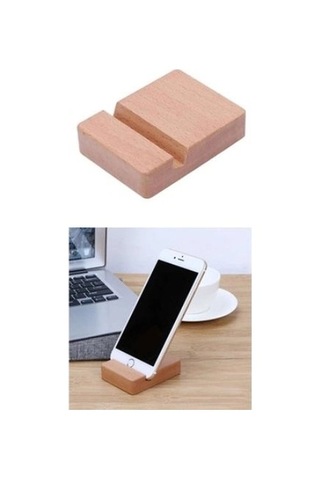 Dodes Ahşap Cep Telefonu Ve Tablet Standı Çok Renkli