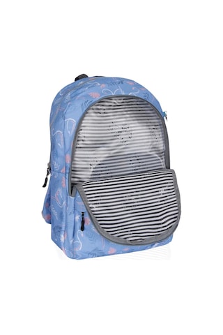 Cambridge Polo Club Flamingo Mavi Okul Çanta Seti 3'lü