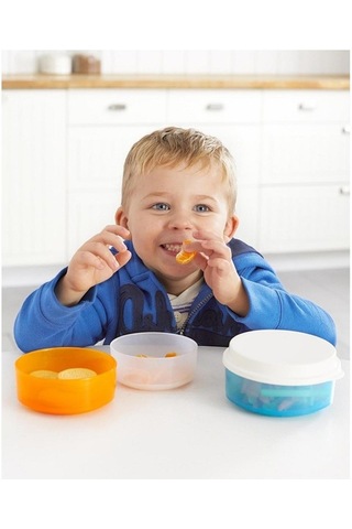 Skip Hop Zoo Smart Beslenme Seti 3'Lü Köpek Mavi