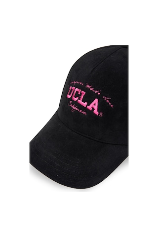Ucla Jupıto Siyah Baseball Cap Fileli Ve Metal Tokalı Unisex Şapka Siyah