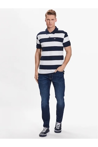 Tommy Hilfiger Tommy Hılfıger Erkek T-shırt Dm0dm16225-c87 Çok Renkli