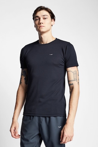 Lescon Erkek Kısa Kol Tshirt 22s-1298-22b Siyah