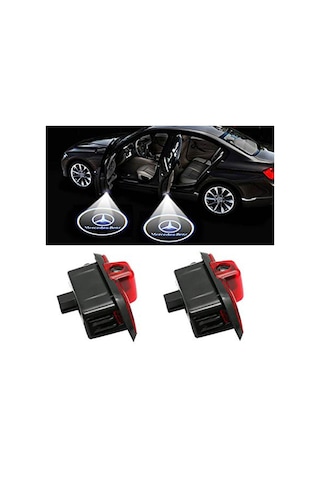 Mercedes W205 Kapı Altı Hayalet Logo Lazer Led