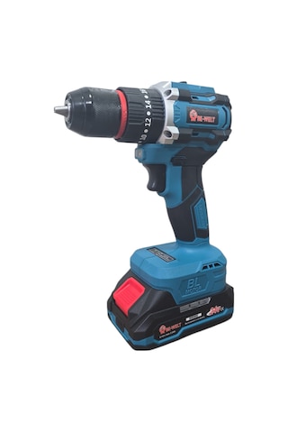 Fixonic Be-welt PRT056 24V 3AH Brushless Çift Akülü Darbeli Matkap Vidalama 55NM + 27 Parça Set
