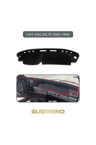 Fıat Uno 60,70 1983-1995 Modellerine Uyumlu Torpido Koruma Halısı Gri Kenar