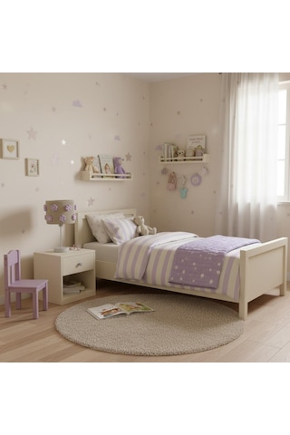 Makrome Papatyalı Abajur