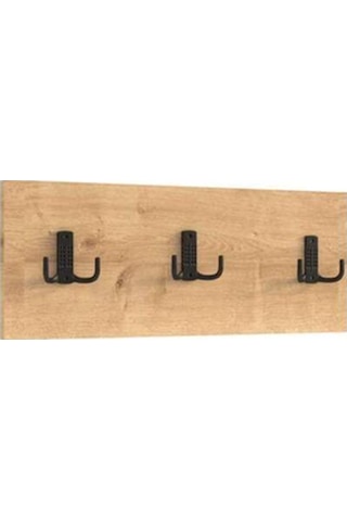 Decormet 3lü Askılık Ceviz Ceviz