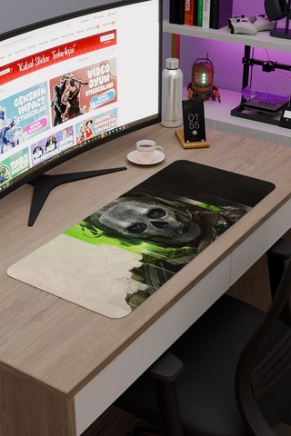 Call Of Duty Kaymaz Dikişli Kauçuk Oyuncu Mousepad V2 - 70x30 Xl Gaming Mouse Pad Fare Altlığı