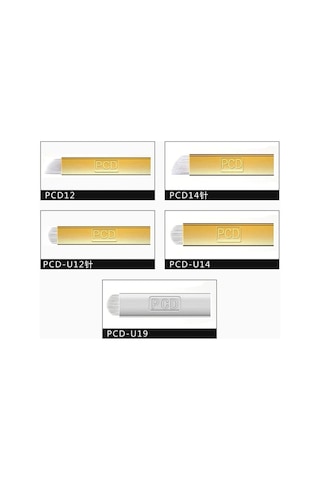 P.c.d 14 U Blade Gold Microblading İğnesi 100 Adet Diğer