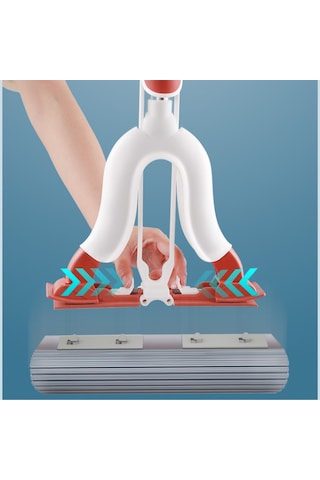 Yui Varivas Tb2030 Kelebek Sıkma Mekanizmalı Sünger Paspas Mop