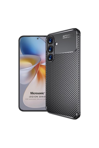 Microsonic Samsung Galaxy Uyumlu S26 Kılıf Legion Series Siyah -