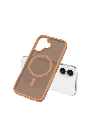 Joko - 458 - Apple İphone 17 Jota Magsafe Kapak - - Glblseme - Çöl Titanyum