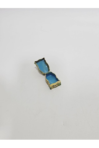 Antika Cloisonne Minyatür Kutu 3,7x2,5cm 082