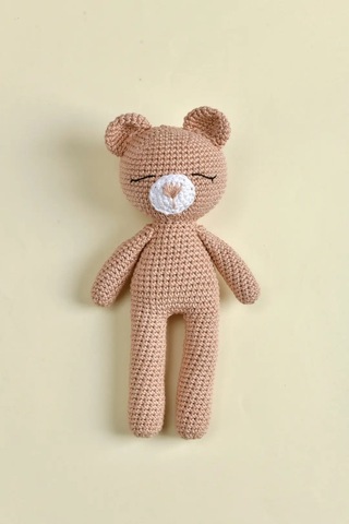 E&f Store Amigurumi Oyuncak - Krem Ayıcık