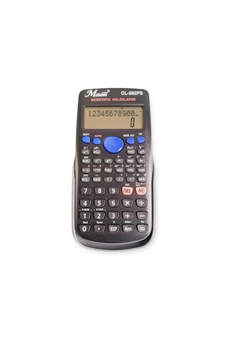 Masis Cl-582fs Bilimsel Hesap Makinesi 240 Fonksiyonlu Siyah