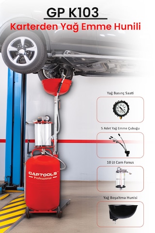 Karterden Yağ Emme Hunili Gpk103