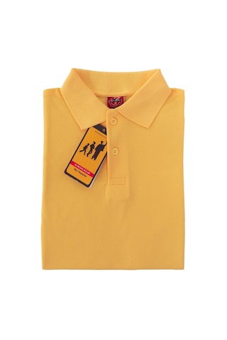 Angelos Girls Kız Çocuk Okul Tarz %100 Pamuk T-shirt -5-17 Yaş Ag006 Sarı