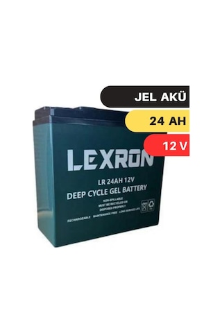 Lexron 24AH 12V Jel Akü Lexron 24AH 12V Jel Akü
