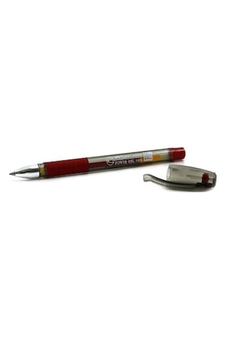 Faber Castell 1406 Power Jel Konik Uç Kırmızı Kalem 05