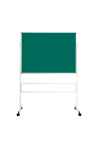 Penguen 120X200 Mobil Ayaklı Çift Yüzlü Kumaşlı Pano