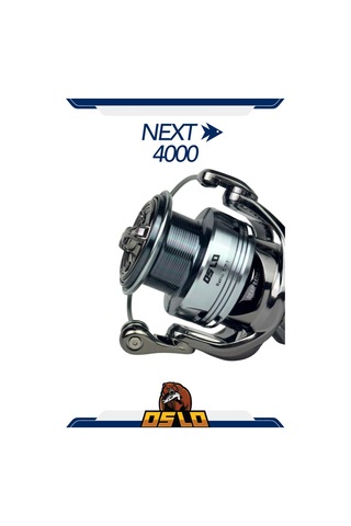 Next 4000 5+1 Bilye İp Misina Sarılı Spin Olta Makinası