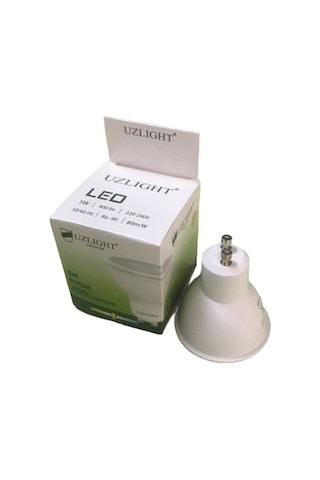 5W Led Ampul GU10 Beyaz Işık 6500K 10lu Paket