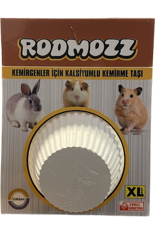 Rodmozz Kemirgenler İçin XL Büyük Boy Kalsiyumlu Kemirme Taşı