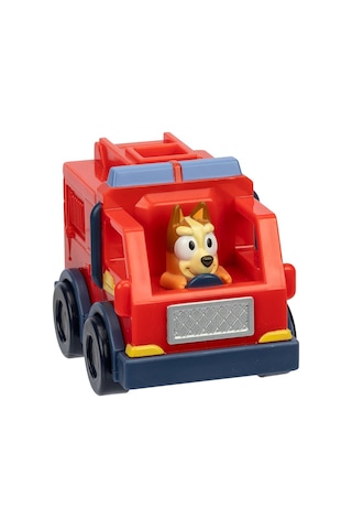 Moose Toys Bluey Figürlü Mini Araçlar - Bingo İtfaiye Kamyonunda