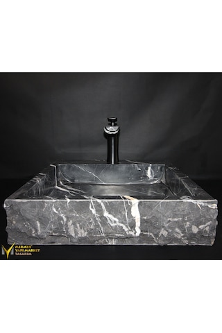 Toros Siyah Batarya Çıkışlı Patlatma Lavabo