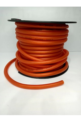 Edison 4ga Amfi Güç Kablosu - Aküden Çekilen Anfi Artı Kablosu 4ga - 5 Metre