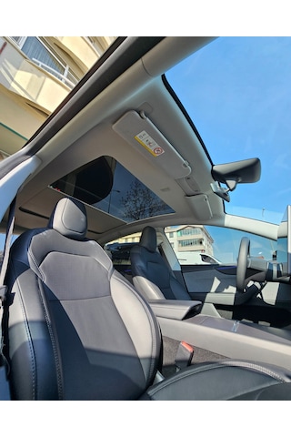 ÇAMKIRAN Tesla Model Y Juniper 2025 Uyumlu Elektrikli Tavan Perdesi