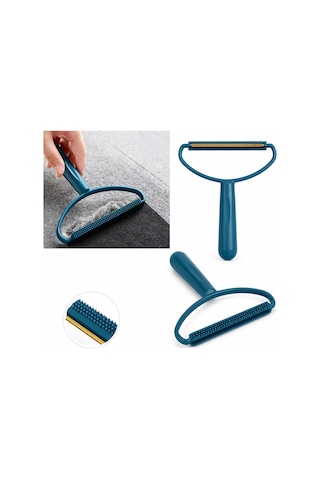 2in1 Başlı Plastik Saplı Metal Tiftik Tüy Toplama Pls.kaşıyıcı Aparat Pet Shop Bx40