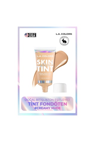 Natural Skin Tint - Doğal Bitişli&ton Eşitleyici Tint Fondöten Creamy Nude 001 Light