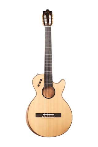Smıger Le-c1 N 40" İnce Kasa Kesik Elektro Klasik Gitar Natural