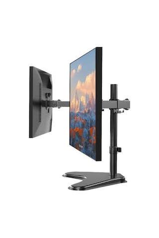 2-8 Kg Taşıma Kapasitesine Sahip 13-27 İnç Monitör Standı, Çift Kol Tasarımıyla