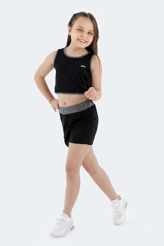 Slazenger Desta In Kız Çocuk Siyah Alt Üst Takım