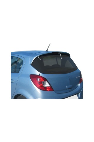 Opel Corsa D Spoiler Camüstü Gt (5 Kapı Md) Fiber 2007 ve Sonrası