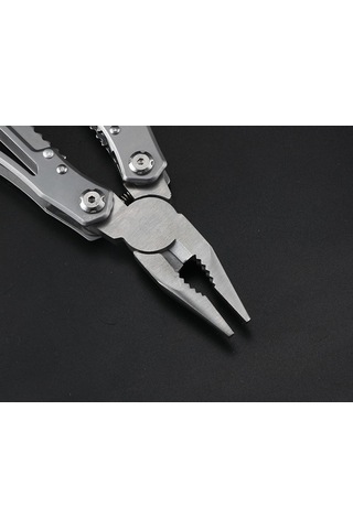 Çelik Rengi Paslanmaz Çelik Çok Alet Pense Açık Kombinasyon