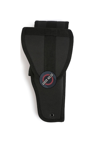 Askeri Siyah Klasik 9 Mm Polis Özel Güvenlik Silah Tabanca Kılıfı Siyah