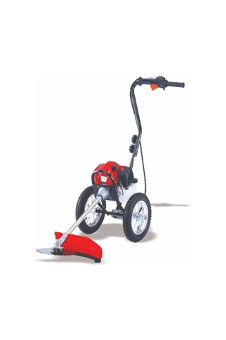 Moonshop ÇM005 Pro Alman Seri Benzinli Tekerlekli 5 HP Çim Biçme Makinesi Tırpan Tam Profesyonel - Yüksek Performans Yakıt Tasaruflu 06008A6501