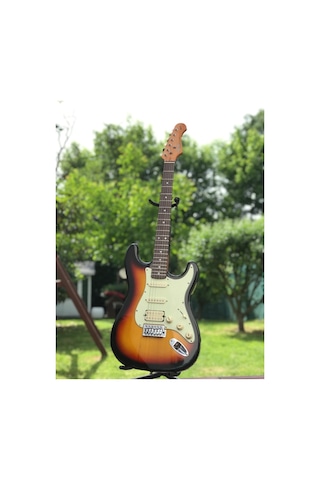 Kozmos Kst-62Hss-Grwn 62 Stratocaster Hss 3Ts - 3 Ton Sunburst El