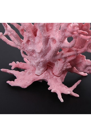 Qingmipy Büyük Boy Mavi Plastik Akvaryum Süsü - Tuzlu/taze Suya Uygun, Temizliği Kolay, Balıklar İçin Doğal Gölge