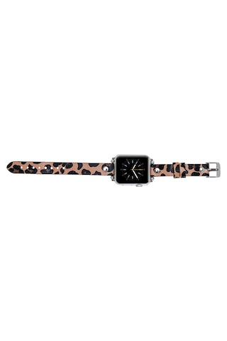 Bouletta Apple Uyumlu Watch Deri Kordon 42-44-45Mm St Leopar Ne (541332596)
