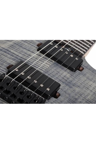 Schecter Sunset-6 Extreme Elektro Gitar Grey Ghost