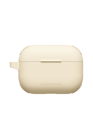 Airpods Pro 2 Uyumlu Amazingthing Airbag Köşe Tasarımlı Omni Serisi Silikon Kapak Desert Titanyum