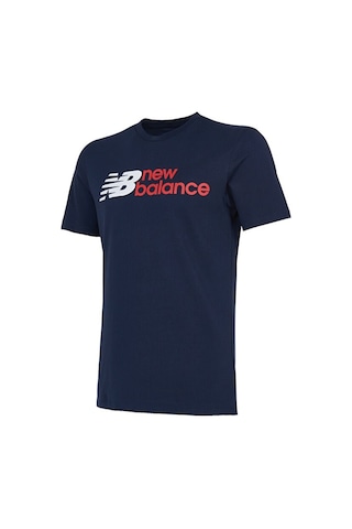 New Balance Lifestyle Erkek Tişört Lacivert