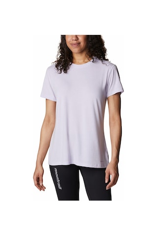Columbia W Endless Trail Running Tech Kadın Kısa Kollu Tişört-5345 Desenli
